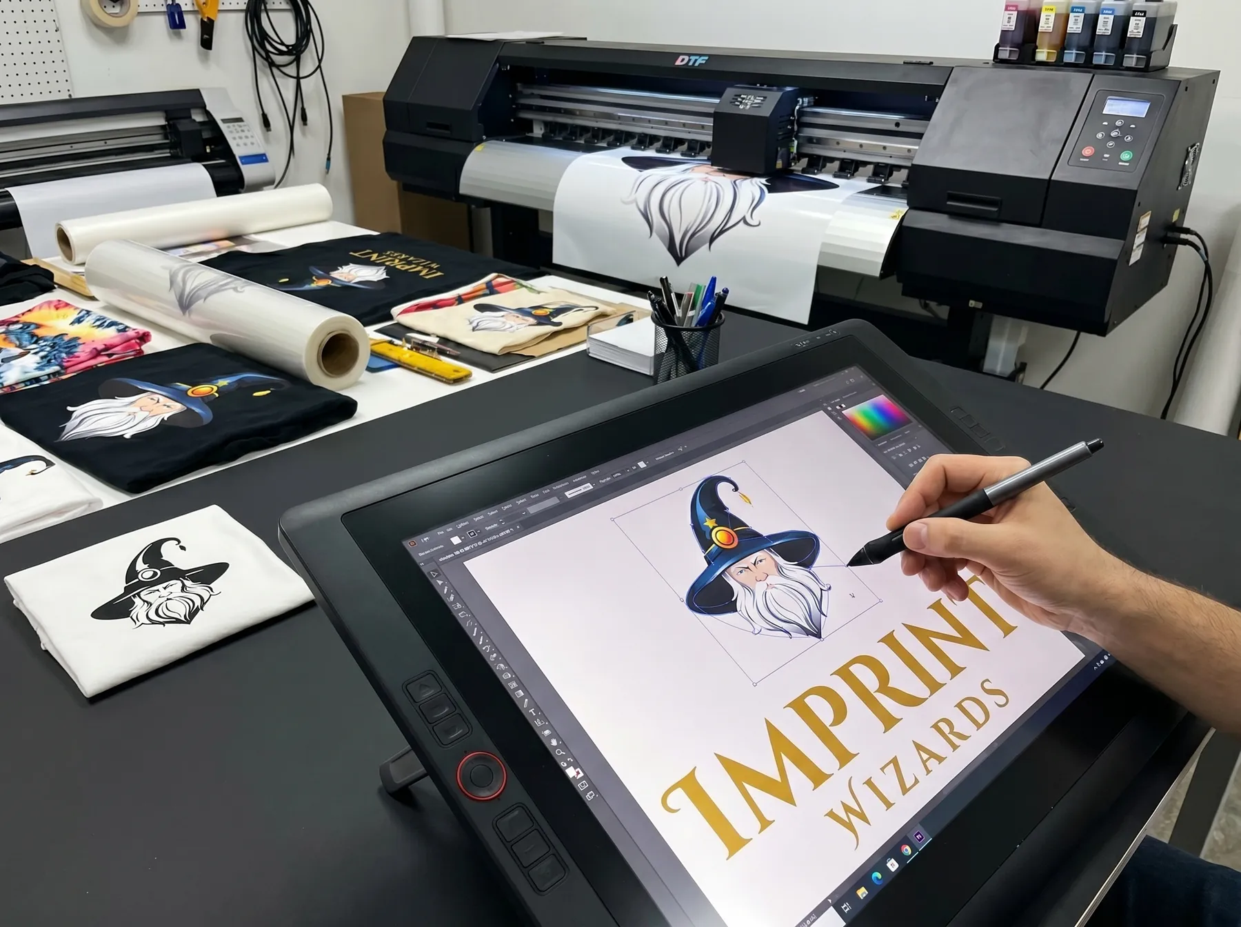 Imprint Wizards workspace
